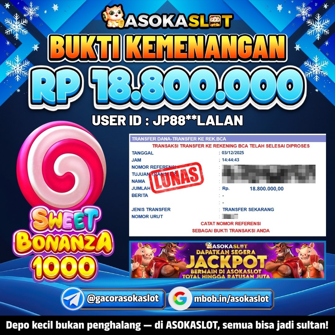 Bukti Jackpot