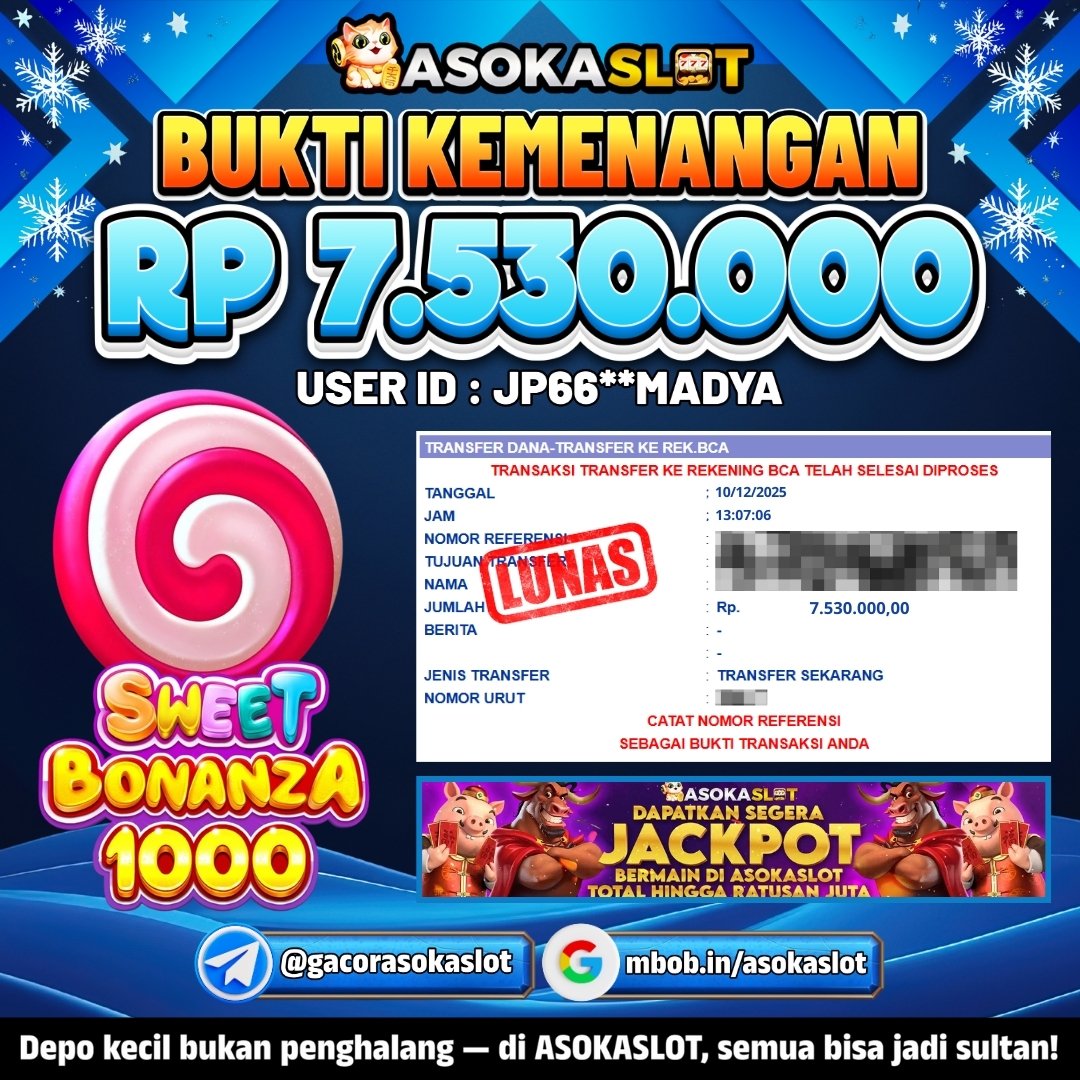 Bukti Jackpot