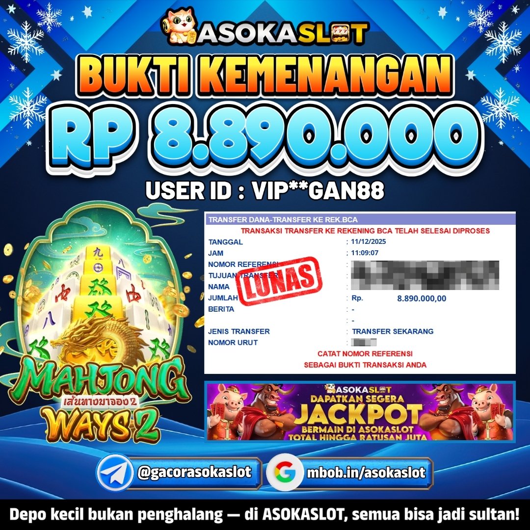 Bukti Jackpot